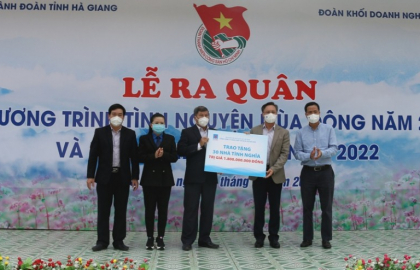 PVChem tổ chức các hoạt động an sinh xã hội tại Hà Giang